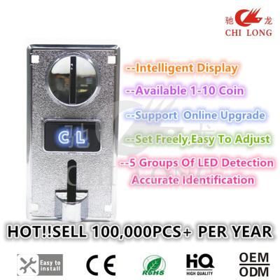 China Commercial Mechanical Coin Acceptor Machine For Message Chairs Easy To Use for sale