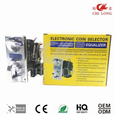 China Anti Fishing Cpu Coin Selector Material With 3 Ways Adjustable Timer Switch for sale