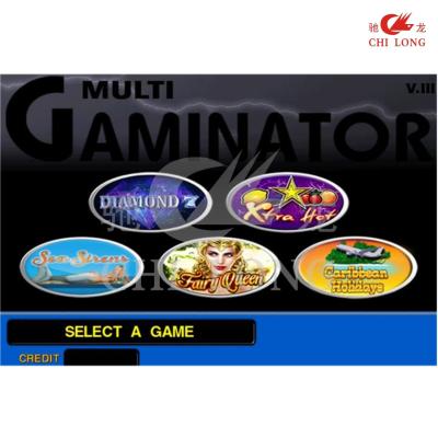 China 5 In 1 Multi Games Xtra Hot  Fairy Queen Gaminator Casino Pcb Board V2 For Video Slot And Casino Machines for sale