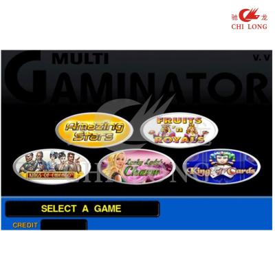 China 5 In 1 Multi Games Amazing starts king of cards  Gaminator Casino Pcb Board V2 For Video Slot And Casino Machines for sale