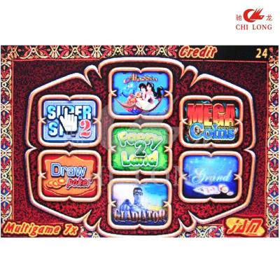 China Multi Games 7x Video Slot Board  Casino Electronic Game Board With Vga Output for sale