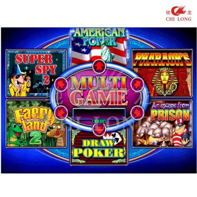 China Multi Games 6x Video Slot Board  Casino Electronic Game Board With Vga Output for sale