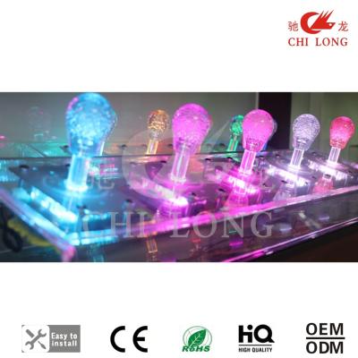 China Rgb/Enige Kleurenkristal leidde Arcadebedieningshendel, de Geïntegreerde Bedieningshendel van het Ontwerpvideospelletje Te koop