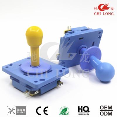 Chine Manette en nylon principale jaune/bleue de machine d'arcade avec les commutateurs micro à vendre