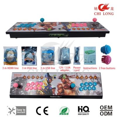 Chine Type PC 360xbox de boutons de la machine 9D 8 d'arcade de la boite de Pandore 6 de combats de rues de soutien PS3 de 3D à vendre