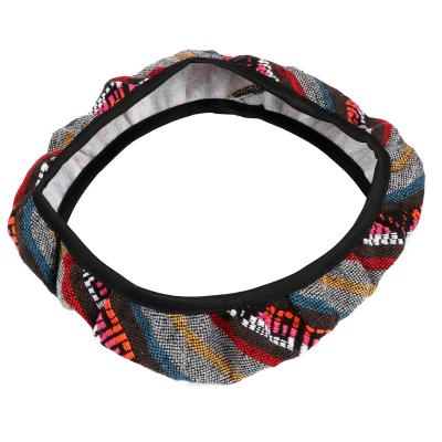 China Fashionable Bohemian Eco-friendly Car Steering Wheel Cover Device Without Inner Ring Steering Wheel Cover for sale