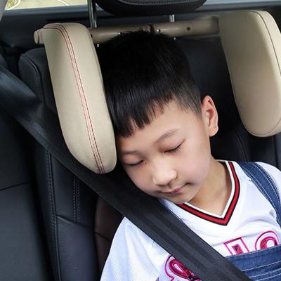 China 3 Color Universal Car Inflatable Long Head Rest Pillow Patented Travel To Relieve Neck Fatigue for sale