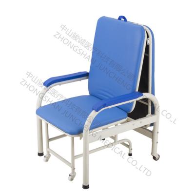 China Foldable Hospital Furniture Hospital Accompany Chair Bed for sale