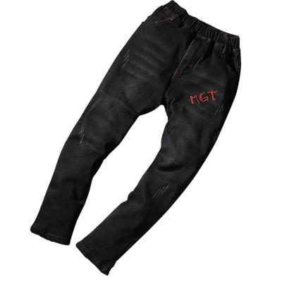 China 2019 wholesale brand boys breathable teen jeans for age 12Y 13Y 14Y for sale