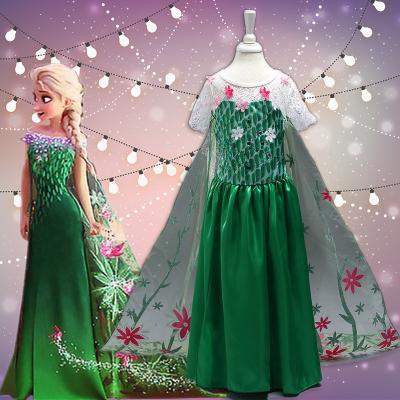 China Viable Wholesale Babies Costume Dress Baby Frozen Princess Party Dress for sale