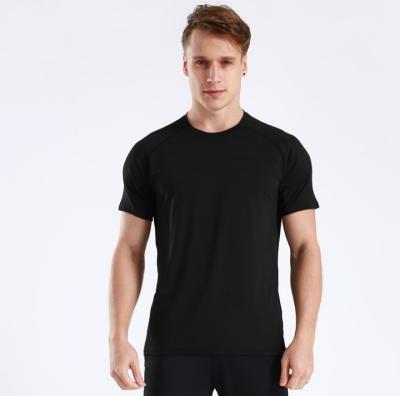 China Breathable tight sports QUICK-DRY summer fitness T-shirt men's new running clothes casual short-sleeved quick-drying new tops for men for sale