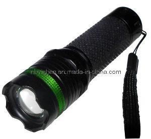 China 3 Mode LED Zoom Focus Flashlight Torch for sale