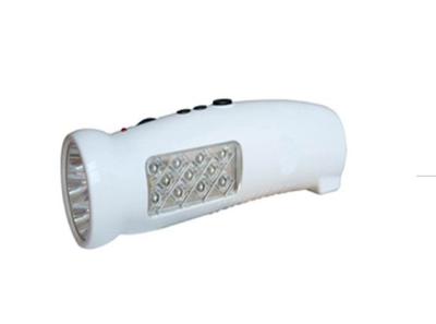 China Emergency Light, Rechargeable Led Torch Flashlight With FM Radio For Desktop Light for sale