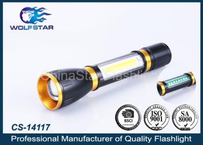 China Patented Durable Aluminum Alloy Tactical LED Flashlight COB LED Torch for sale