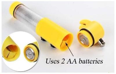 China High Lumen LED Torch Flashlight 2 AA , Emergency Led Flashlight for sale