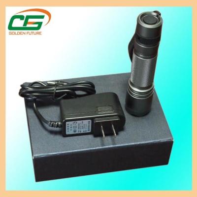 China Rechargeable CREE LED Flashlight  for sale