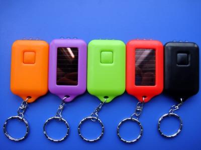 China ABS LED Flashlight Acrylic Keychain monogrammed For Tourists Souvenir for sale