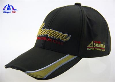 China Unique Printing LED Torch Baseball Cap , Flashing Light Up Baseball Hats for sale