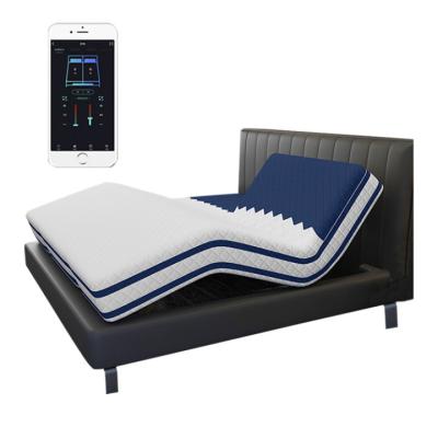 China (Height) Adjustable Multifunctional Adjustable Smart Bed With Wireless APP Remote for sale