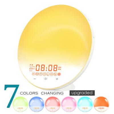 China Hot Selling Radio Kids Smart Wake Up Alarm Clock Light Christmas Digital Sunrise Space Japanese Cartoon Valentine Business Baby Smart for sale