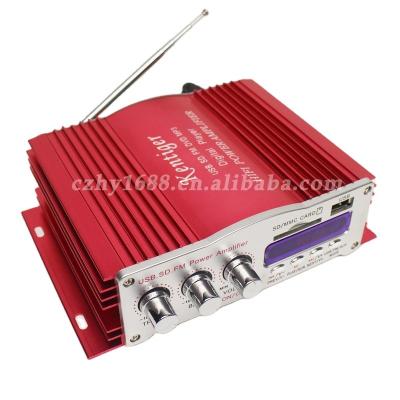 China Small Professional Car Amplifier Class D With FM/USB/SD/TF Card 16*14.5*5CM for sale