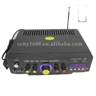 China Kentiger AC220v/110V/DC12v car mp3 home audio amplifier with USB/SD/FM for sale