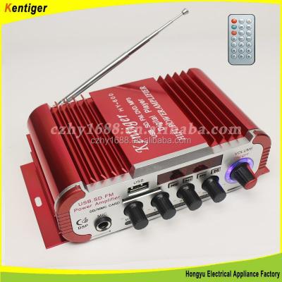 China Kentiger DC12v car mp3 audio amplifier with MIC function HY-600 for sale