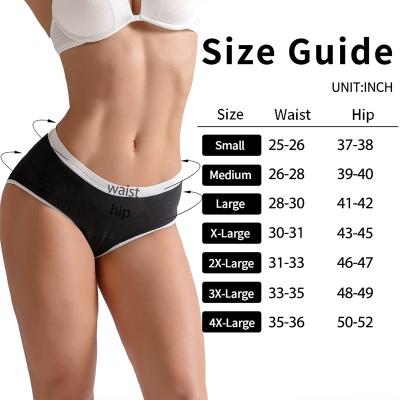 China LIGO Antibacterial Custom Women's Physical Panties Ladies Plus Size Menstrual Period Panties 4 Layers Calcinha Period Panties for sale