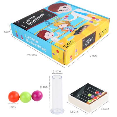 China Educational Kids Wooden Toy Desk Game Little Scientist Logic Thinking Educational Wooden Toys for sale