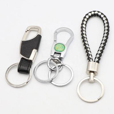 China Souvenir Accessories/Promotional Zinc Alloy Key Chain/Tourist Silvery/Golden Color For Car Key Light USB Drive Chain Key Ring for sale