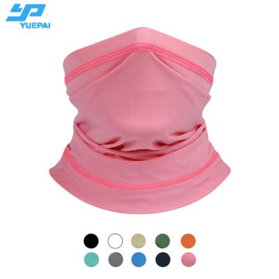 China Soild Color Quick Dry Pink Cooling Durags Anti UV Cuff Tube Scarf Sport Headwear Headwear Bandana Scarf for sale