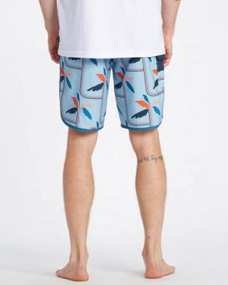 China wholesale custom made surf mens praia short mens beach shorts sublimation print Anti-wrinkle swimwear board shorts for sale