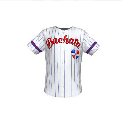 China Hot Selling Baseball Jerseys Antibacterial Short Sleeve Baseball Jerseys Short No MOQ Custom Design for sale