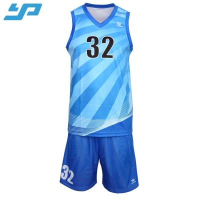 China Custom Youth Breathable Team Plain Blank Uniform Sublimation Printing Man Woman Basketball Tank Top Set for sale