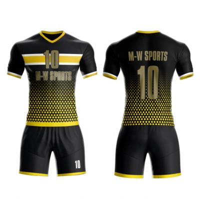 China Fixed Price 100% Cheap Price Custom Sublimation Soccer Jersey Polyester Clothing Yuepai Soccer Jerseys Uniform for sale