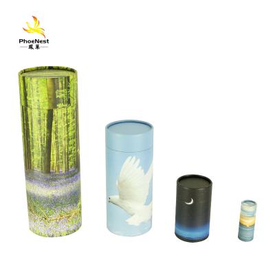 China Viable Cheap Burial Scattering Biodegradable Pet Bios Urn for sale