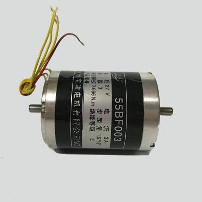 China Suitable for all kinds of EDM machines (HS) 3 phase stepper motor 55BF003 double size for CNC wire cutting machine for sale