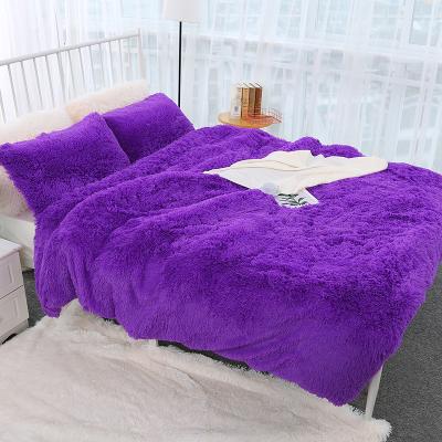 China China Factory Anti-Static Faux Rabbit Fur Blanket Super Soft Furry Throw Blankets Drop Shipping Fur Blanket for sale