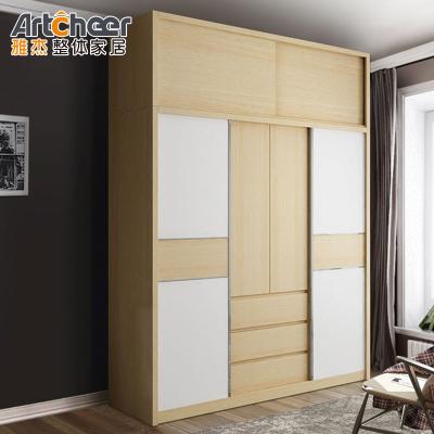 China Customize Design Luxury Porta Deslizante Sistemas Organizador de Guarda-Roupa Para Casas Modernas Estilizadas à venda