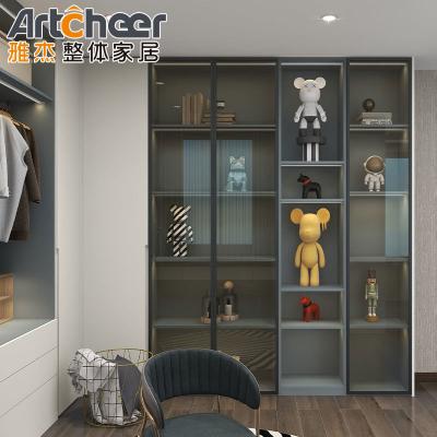 China Maximice el almacenamiento de su dormitorio con el armario de madera y el armario LED personalizados de Artcheer en venta