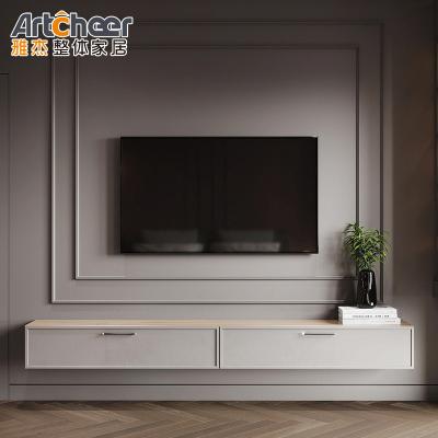 China General PANEL Wood Style Tv Cabinet Modern Combination Wall Hanging for Home Furniture for sale