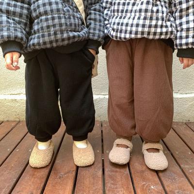 China Breathable Winter Girl Pants High Quality Winter 0-5 Years Toddler Boys Warm Boys Clothes Kids Girls Harem Pants for sale