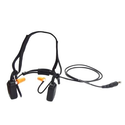 China POWER-TIME Headband Military Tactical IP68 Bone Conduction Headset Waterproof Microphone for sale