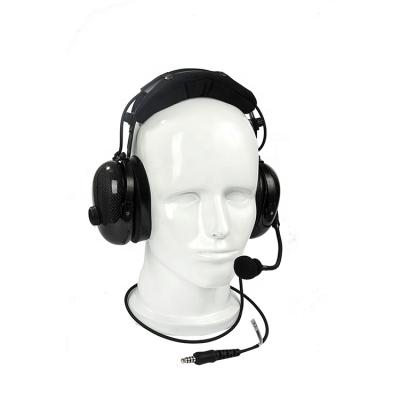 China Lightweight Lightweight Comfortable Wear Helicopter Pilot Aviation Headset For David Clark for sale