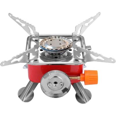 China Eco-friendly BBQ Portable Picnic Outdoor Gas Stoves Backpacking Camping Propane Stove Burner With Electronic Ignition for sale