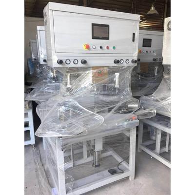 China Factory Sunglory Tempered Glass Lid Automaticaly Producing Stainless Steel Ring Line Edge Beading Rolling Machine for sale