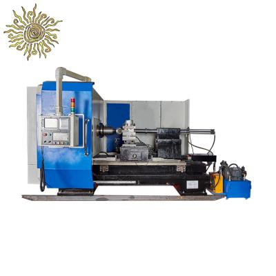 China Professional Stainless Steel Cookware Lathe Machine CNC Metal For FANUC Automatic Lathe India Horizontal 300mm Stainless Steel Cookware Lathe for sale