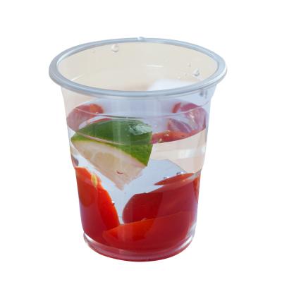 China Food Grade Raw Materials Custom Single Wall Beer 90ml Disposable Transparent Plastic Cup For Hot And Cold Drinking Restaurant for sale