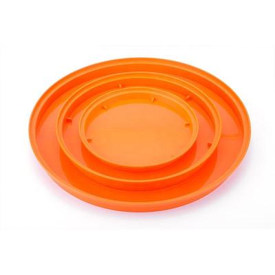 China Food Customized For Food Grade Raw Materials Baking Tray Serving Tray For Food Round High And Low Plastic Temperature Resistance for sale