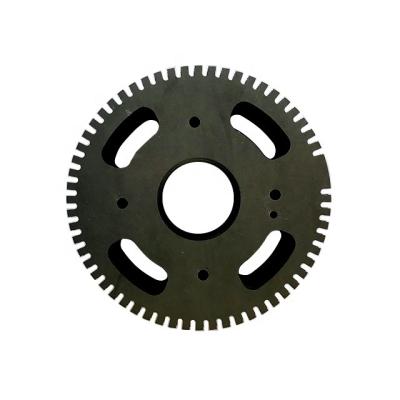 China Custom OEM ODM Support Sprocket Wheel Laser Cut 8mm Carbon Steel With Slots And Tooth For Agriculture Machinery Parts Replacement for sale